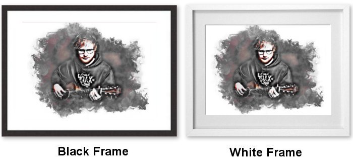 Ed Sheeran Framed Print